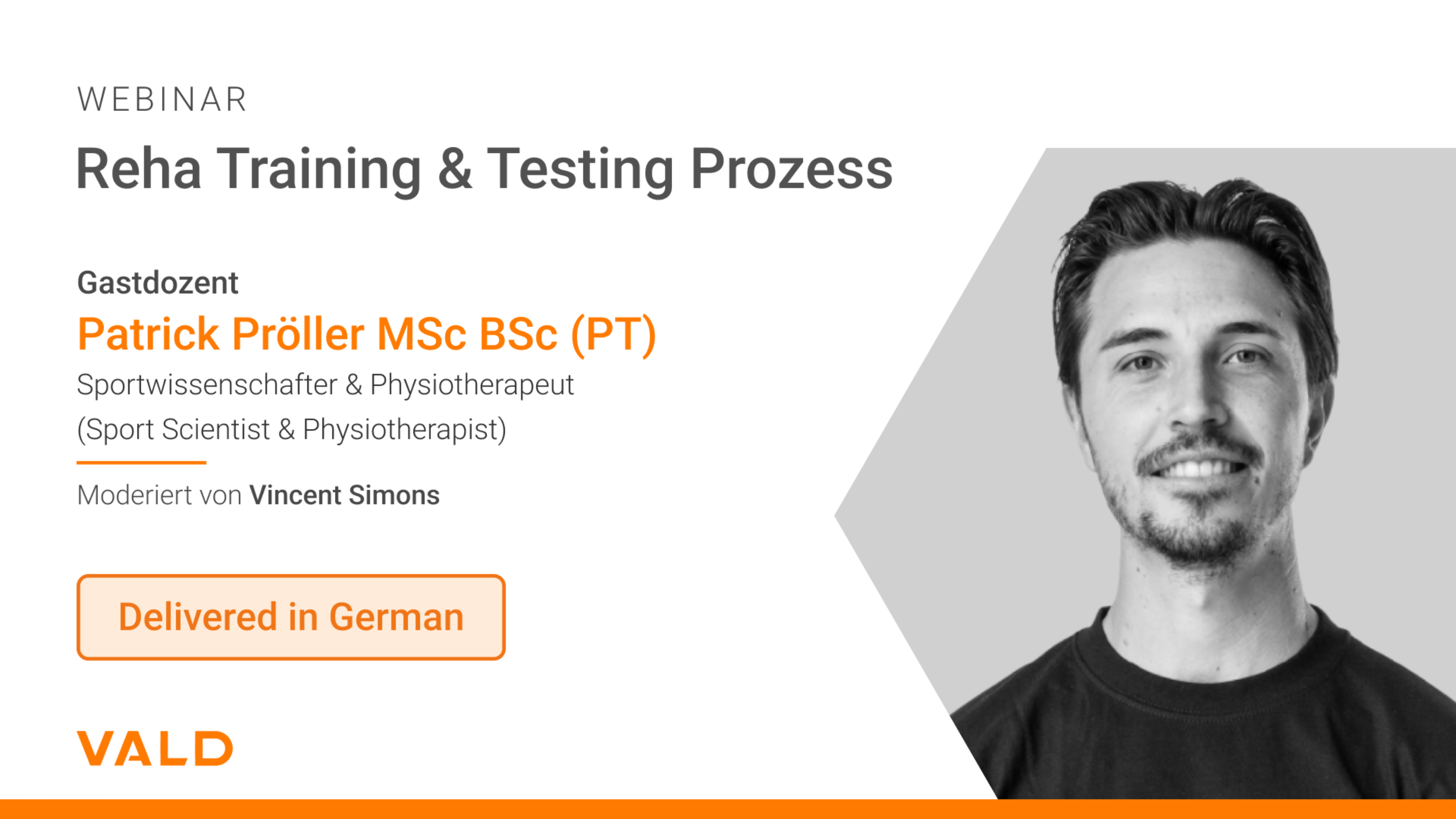 Reha Training & Testing Prozess